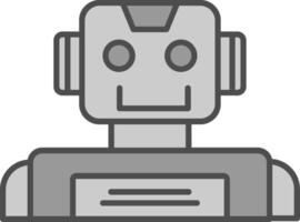 robótica potra ícone vetor