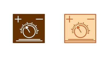 temperatura botão ícone vetor