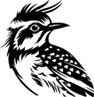 pássaro, minimalista e simples silhueta - ilustração vetor