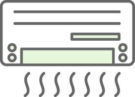 ar condicionador potra ícone vetor