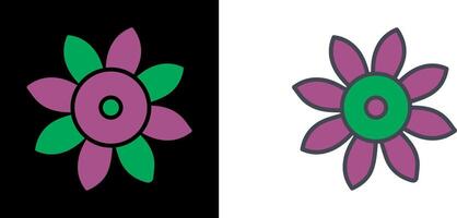 design de ícone de flores vetor