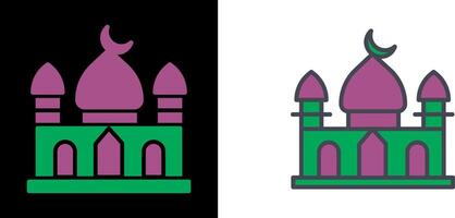 design de ícone de mesquita vetor