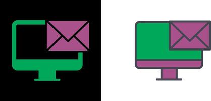 design do ícone de correio vetor