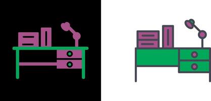 ícone do design de mesa vetor