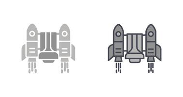 design de ícone de jetpack vetor