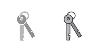 design de ícone de chave vetor