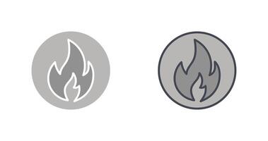 design de ícone de fogo vetor