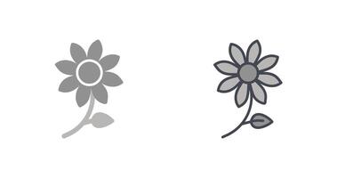 design de ícone de flor vetor