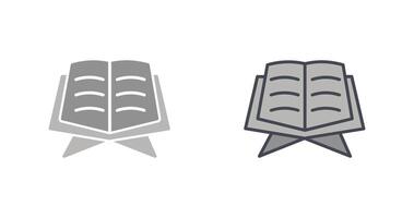 design de ícone do livro sagrado vetor
