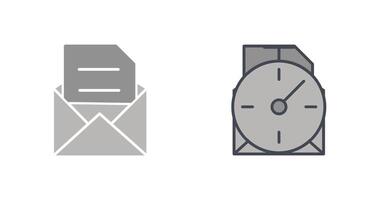 design de ícone de e-mail vetor