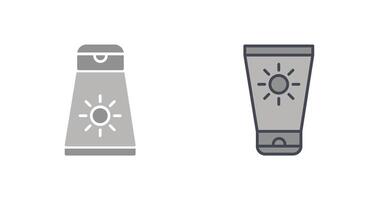 design de ícone de protetor solar vetor