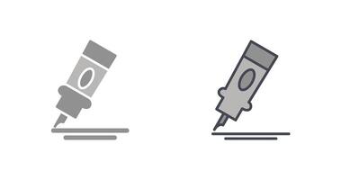design de ícone de marcador vetor