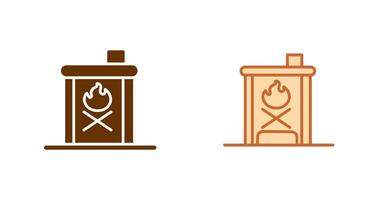 design de ícone de forno vetor