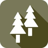 ícone de pinheiro vetor