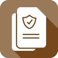 documento proteção ícone Projeto vetor