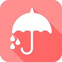 design de ícone de guarda-chuva vetor