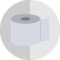 banheiro papel plano escala ícone vetor