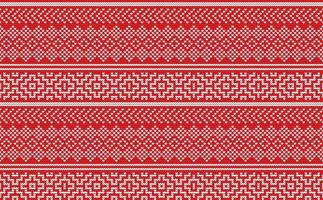 bordado de padrões de tricô vetor