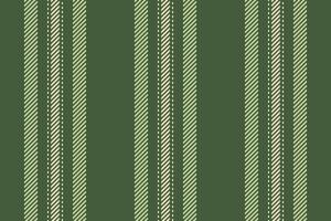 industrial têxtil padronizar fundo, fluindo desatado vertical . voga listra linhas tecido textura dentro verde e luz cores. vetor