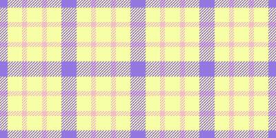 lançar Verifica tecido fundo, ilustração textura têxtil tartan. jantar quarto desatado padronizar xadrez dentro Lima e índigo cores. vetor