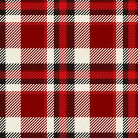 padronizar têxtil fundo do tecido Verifica textura com uma desatado tartan xadrez. vetor