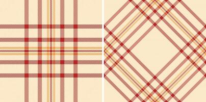 têxtil desatado textura do xadrez fundo tartan com uma padronizar Verifica tecido. vetor