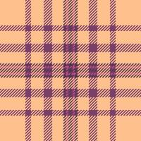 fundo têxtil textura do tartan xadrez com uma Verifica padronizar tecido desatado. vetor