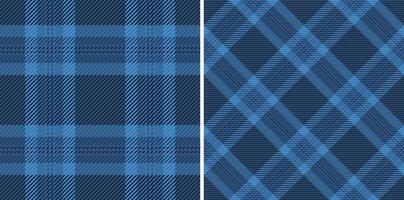 têxtil desatado xadrez do textura Verifica com uma fundo tecido tartan padronizar. vetor