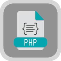 php plano volta canto ícone vetor