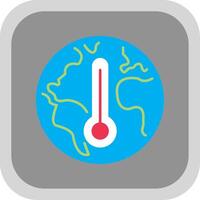 clima mudança plano volta canto ícone vetor