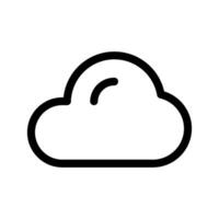 nuvem ícone símbolo Projeto ilustração vetor