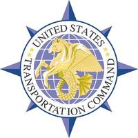 emblema do Unidos estados transporte comando vetor