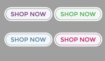compre agora texto botões da web ícone rótulo ecommerce web botão comprar ou comprar vetor