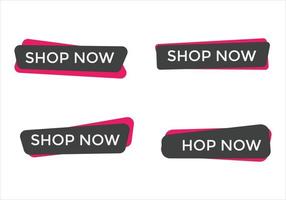 compre agora texto botões da web ícone rótulo ecommerce web botão comprar ou comprar vetor
