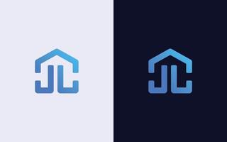 criativo e mínimo colorida casa logotipo modelo. moderno casa logotipo vetor