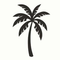 ilustração de palmeira vetor