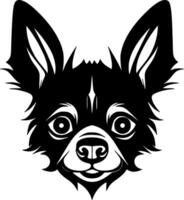 chihuahua - minimalista e plano logotipo - ilustração vetor