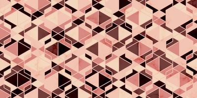 luxo padrão geométrico de fundo rosa vetor
