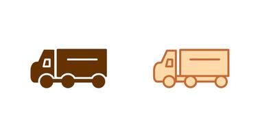 desenho de ícone de caminhão vetor