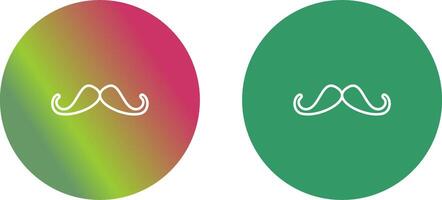 design de ícone de bigode vetor