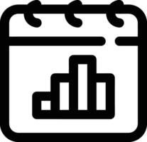 calendário ícone símbolo imagem para cronograma ou compromisso vetor