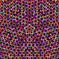 colorida abstrato geométrico cascalho mosaico padronizar fundo Projeto vetor
