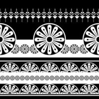 lindo floral padronizar em branco fundo. floral padronizar Projeto para fundo, papel de parede, roupas, têxtil, invólucro, moda, mesa pano vetor