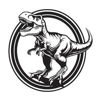 dinossauro tiranossauro rex ilustração, projeto, arte vetor