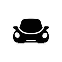 elétrico carro sólido ícone Projeto Boa para local na rede Internet e Móvel aplicativo vetor