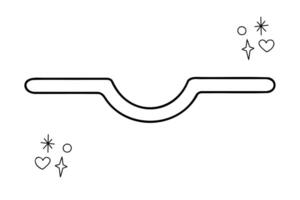 tricô agulha para tranças. rabisco esboço Preto e branco ilustração. vetor