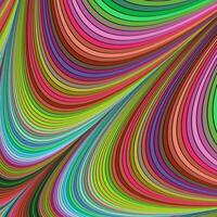 multicolorido abstrato fractal fundo arte vetor