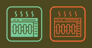 design de ícone de aquecedor vetor