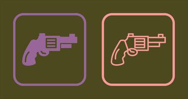 design de ícone de pistola vetor
