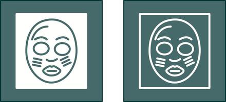 máscara facial ícone Projeto vetor